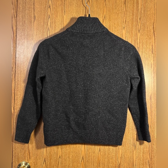 J. Crew Marled Rugged Merino Wool Blend Half Zip Sweater - Picture 8 of 8